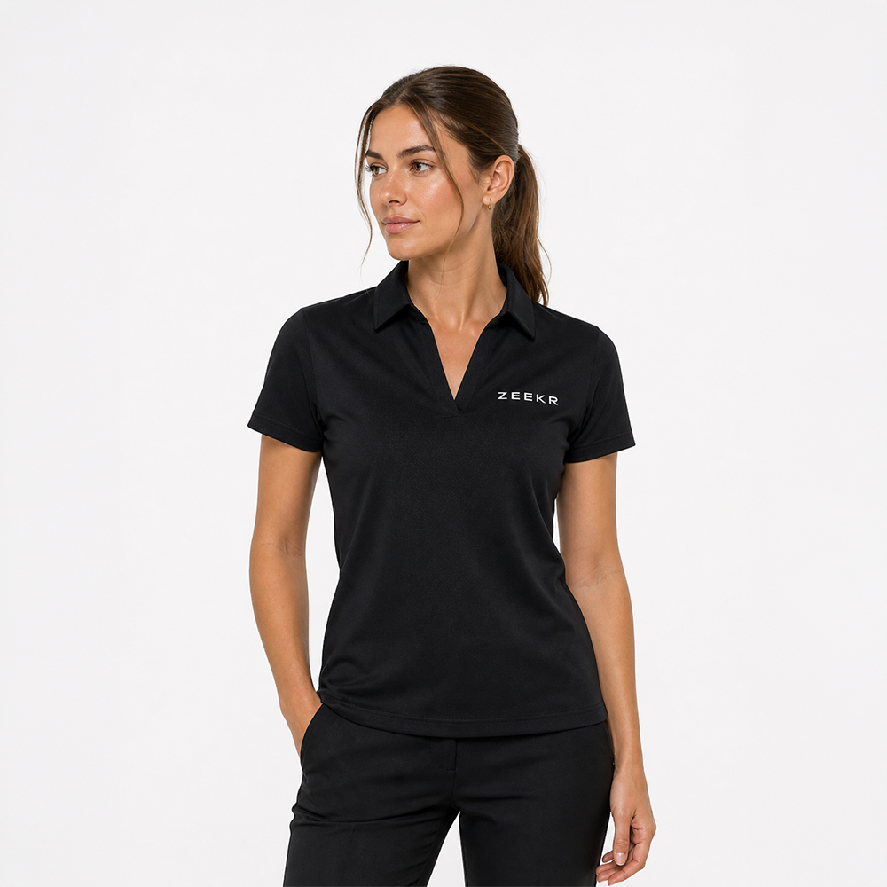 Tech Polo Black Women