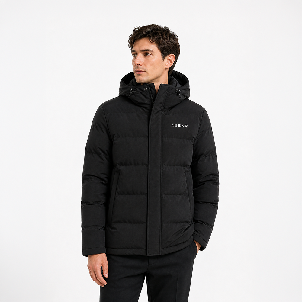Winter Coat Black Men