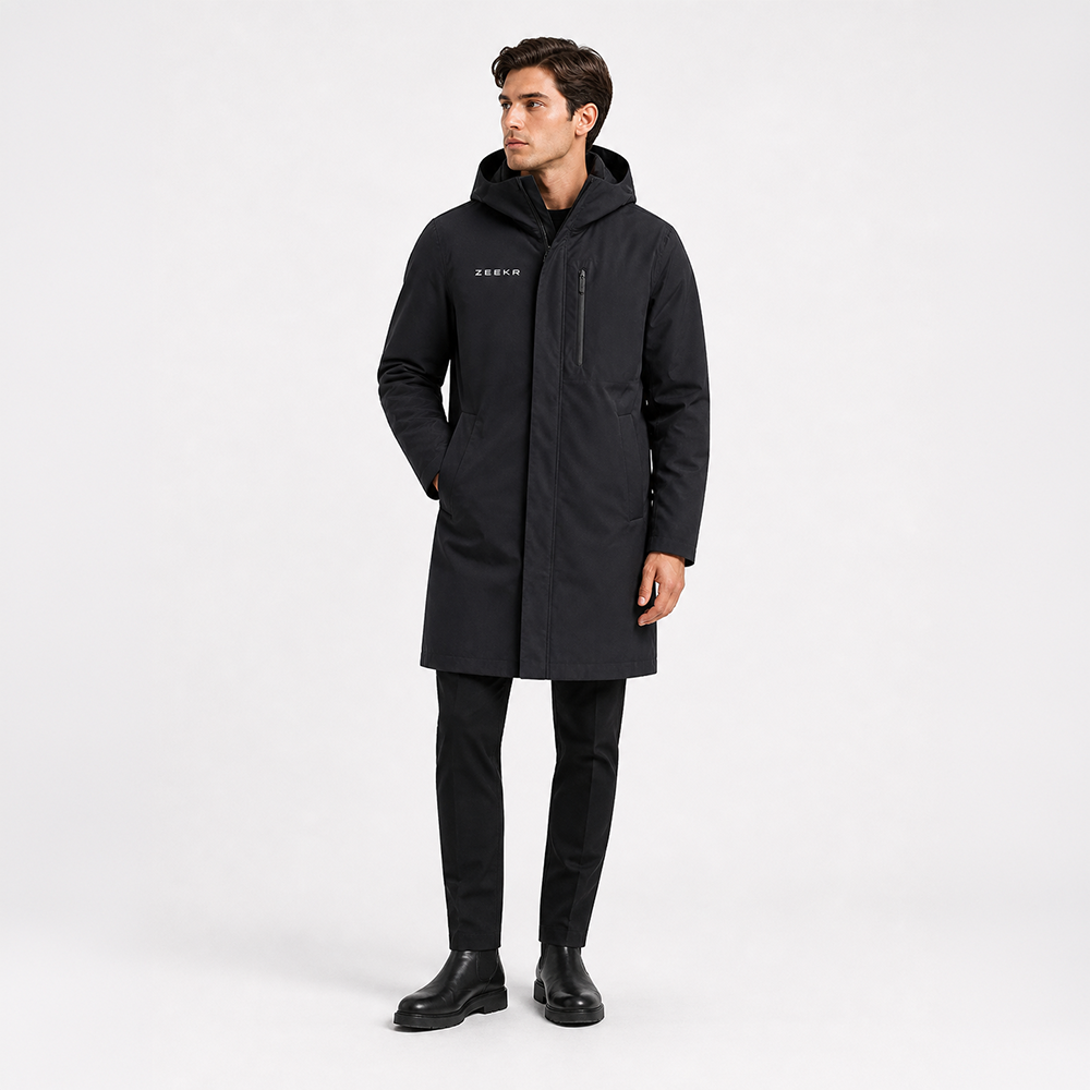 Shell Coat Black Men