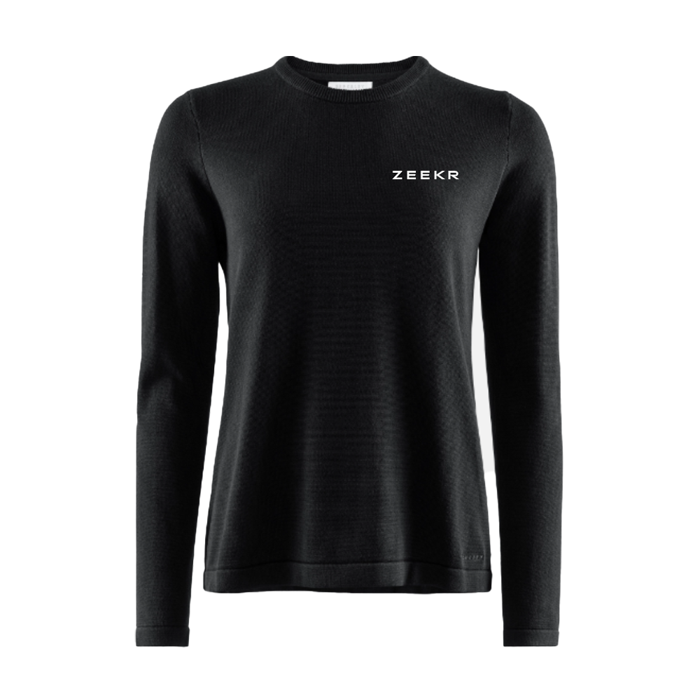 Sweater Crewneck Black Women